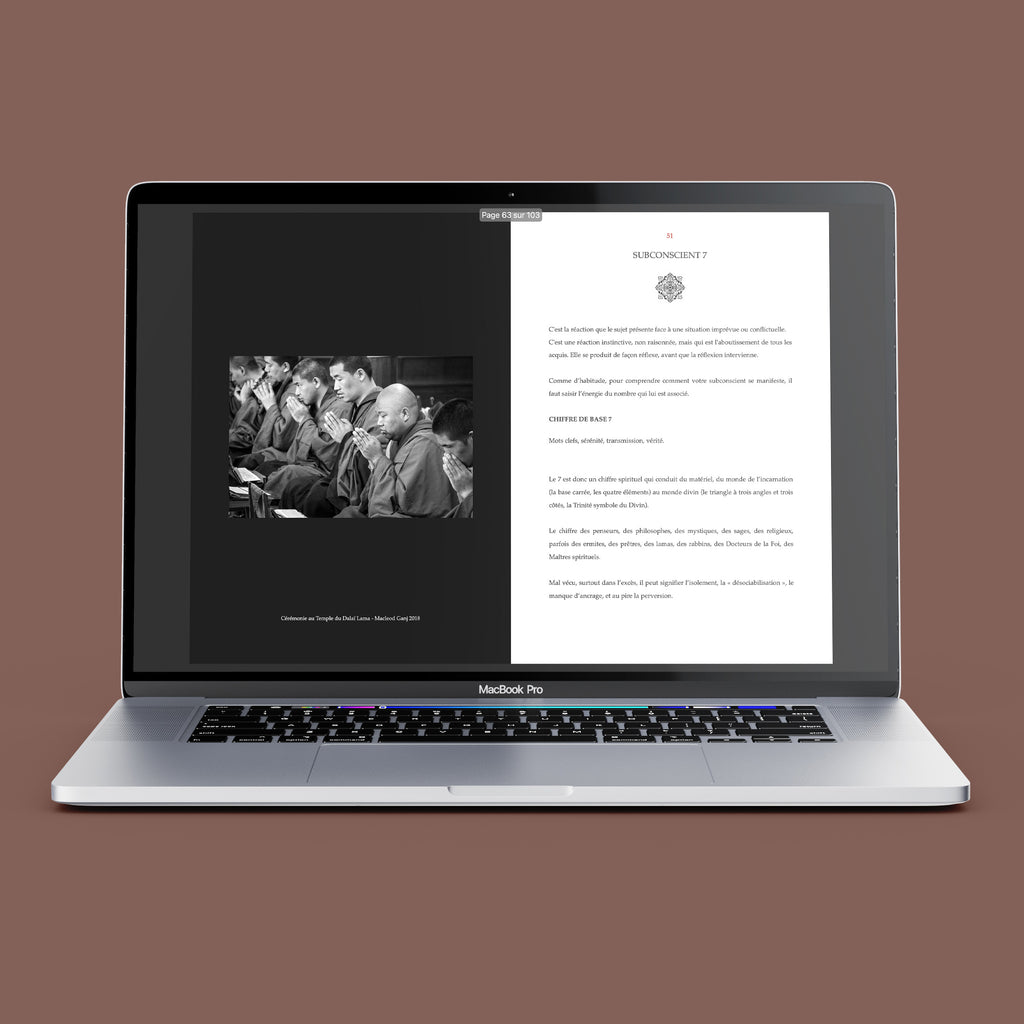 Livre de Vie Tibétain - Votre Numérologie Karmique Tibétaine